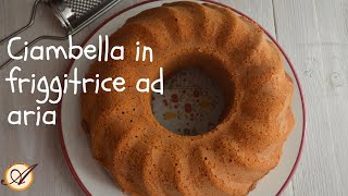 Ciambella nella friggitrice ad aria 1300 W  Cecotec [upl. by Missak111]