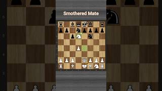 What is smothered mate in chess chess [upl. by Olympe]