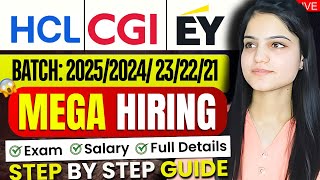 Biggest Mega Hiring😱  Offcampus Hiring  Batch 202524232221  Apply Now🔥 [upl. by Thier49]