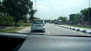 alza auto standart VS myvi SE manual [upl. by Alleram]