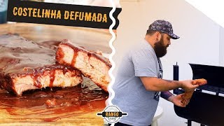 Costelinha defumada  Costela BBQ  Pork Ribs [upl. by Helsie]