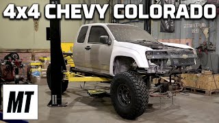 4x4 Garage Ultimate Adventure Chevy Colorado Build Part 1  MotorTrend [upl. by Robinett875]