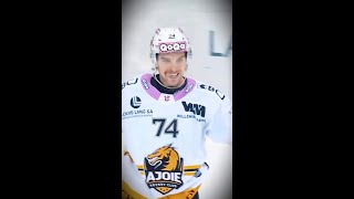 HC Ajoie  Le 3ème meilleur powerplay de la league 🤯 nationalleague icehockey shorts [upl. by Asiralc]