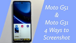 How to take screenshot on Moto G51 and Moto G31  4 Ways plus Long screenshot [upl. by Aral]