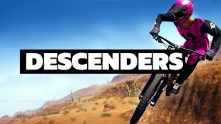 DESCENDERS PC Review  Early Access Downhill MTB Mountain Bike Game [upl. by Okiek706]