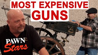 Pawn Stars RICKS 7 MOST EXPENSIVE GUNS OF ALL TIME [upl. by Tirrell]