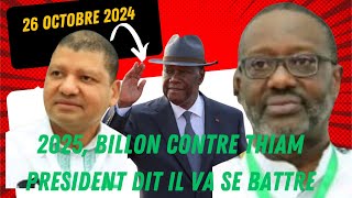 Président Gbagbo dit il va se battre jusqu’au bout Jean Louis billon candidat en 2025 Thiam [upl. by Nongim]