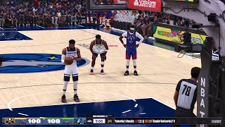 NBA 2K24 Playoffs Mode  TIMBERWOLVES vs NUGGETS FULL GAME 3  Ultra PS5 Gameplay [upl. by Ayerhs]