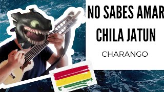 NO SABES AMAR  CHILA JATUN INTRO EN CHARANGO [upl. by Odlavu26]