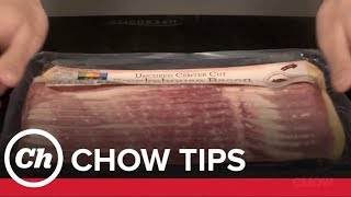 Separating Bacon the Right Way  CHOW Tip [upl. by Anavlis]