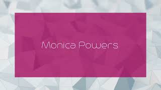 Monica Powers  appearance [upl. by Ellora]