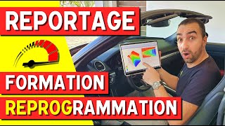 🚗REPORTAGE TV Formation Reprogrammation moteur Reprogfacile émission et documentaire automobile [upl. by Dyob]