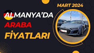 ALMANYADA ARABA FİYATLARI 2024 [upl. by Ahselef852]