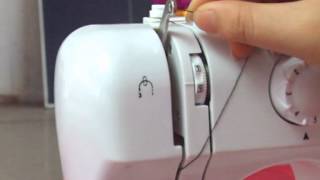 LSS505 sewing machine threading [upl. by Neslund]