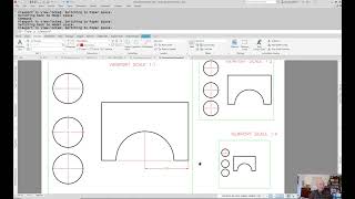 AutoCAD centermarks making them scale properly in viewports [upl. by Marya367]