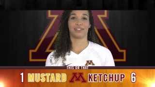 Gopher Volleyball This or That Mustard or Ketchup [upl. by Suzie]