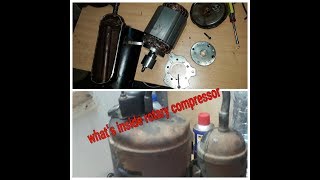 Reason for rotary compressor overheating whats inside rotary compressor How to check [upl. by Desma528]