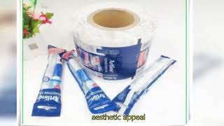 sachet roll printingforming rollstock [upl. by Azzil200]