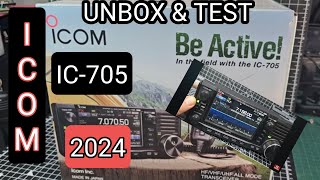 ICOMIC705 UNBOX amp TEST  2024 [upl. by Bumgardner]