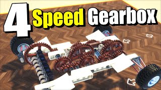 I Built an Insane 4 Speed Gearbox Using Real Life Transmission Ratios [upl. by Nahtanoy]