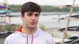 Miquel Trave Spain Canoe Slalom  Paris 2024 Olympics preparation [upl. by Ylrebme109]