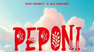 Rayvanny x DJ Davizo  PEPONI  Lyrics Video [upl. by Mich]