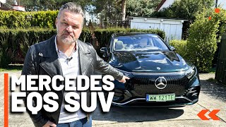 MERCEDES EQS SUV  Luksusowy ponad miarę  Kornacki Testuje [upl. by Nhtanhoj]