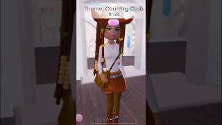 country club dresstoimpress roblox dti [upl. by Asilej434]