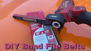 DIY Band File Belts [upl. by Anos]