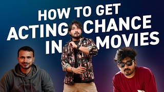 How To Get Acting Chance In Movies  Full Podcast Video acting telugucinema filmmaking [upl. by Denae]