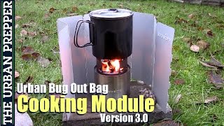 Cooking Module  Urban Bug Out Bag  Version 30 [upl. by Eineg]