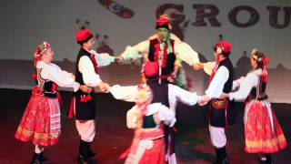 Koniczyna Polish Folk Dance Group quotKrakowiakquot [upl. by Payne]