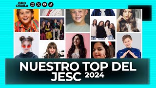 Eurocharla Nuestro TOP del Junior Eurovision 2024 [upl. by Tullius]