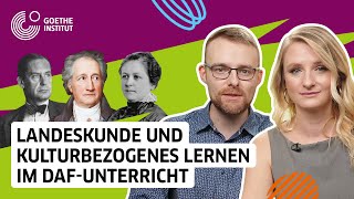 Deutsch unterrichten  Landeskunde und kulturbezogenes Lernen im DaFUnterricht [upl. by Eudosia]