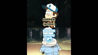 Dipper vs Gideon gravityfalls [upl. by Odelinda]