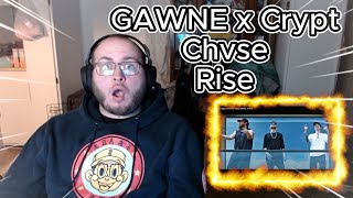 GAWNE x Crypt x Chvse  Rise REACTION WOW [upl. by Ajoop]