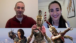 1on1 with Melissanthi Mahut Kassandra from Assassins Creed Odyssey [upl. by Halsey]