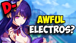 Which Electros Are BEST Ranking EVERY Electro [upl. by Inobe123]