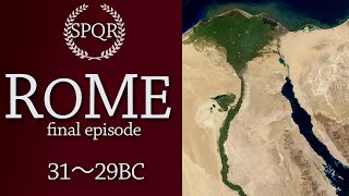 【共和政最終回】ローマ帝国の歴史【3129BC】「アントニウスとクレオパトラの最後】 [upl. by Aneetak]