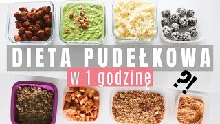 MEAL PREP Jedzenie na tydzień  DIETA PUDEŁKOWA W GODZINĘ [upl. by Iaria505]