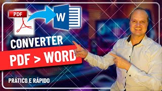 Como converter PDF para Word [upl. by Shyamal]