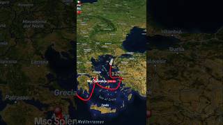 Msc Splendida cruising Eastern Mediterranean Italy Greece Turkey Cruise [upl. by Lafleur]