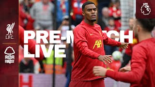 PreMatch Live Liverpool vs Nottingham Forest  Premier League matchday at Anfield [upl. by Edya]