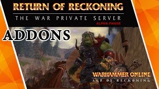 Warhammer online Return of Reckoning ADDONS I USE [upl. by Sihtnyc]