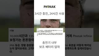 포낙 Phonak 보청기 난청 청각보호 프리미엄보청기 오데오인피니오스피어 AudeoInfinioSphere 청각개선 충전식보청기 방수보청기 보청기추천 [upl. by Raama]