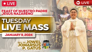 FILIPINO LIVE MASS TODAY ONLINE II FEAST OF NAZARENO II JANUARY 9 2024 II PRESIDER FR JOWEL GATUS [upl. by Cochran254]