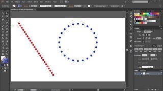 How to Make Dotted Lines in Adobe Illustrator [upl. by Claudie]