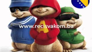 Fazlija Malo Viski malo Koka Kola www recisvakom ba Chipmunks BiH YouTube [upl. by Rephotsirhc635]