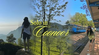 Coonoor  3 days Itinerary  Wellington Lake  Budget Solo Trip [upl. by Ehtyaf]