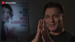 Interview Oliver Masucci ALS HITLER DAS ROSA KANINCHEN STAHL [upl. by Ydniw]